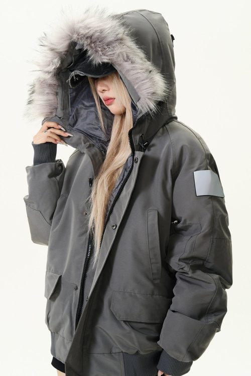 Fur Collar Down Jacket