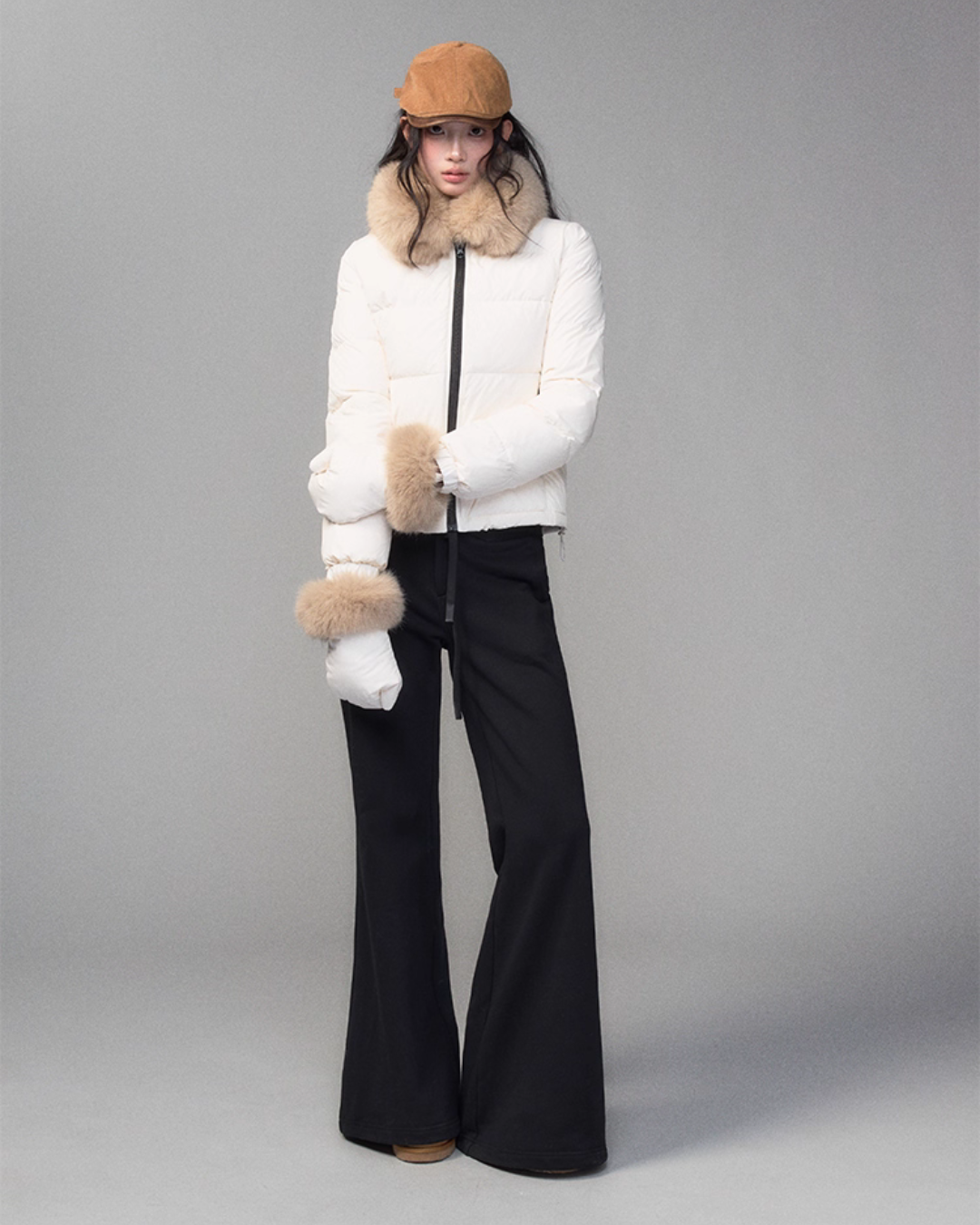 Fur Collar Down Jacket Fur Collar Down Jacket