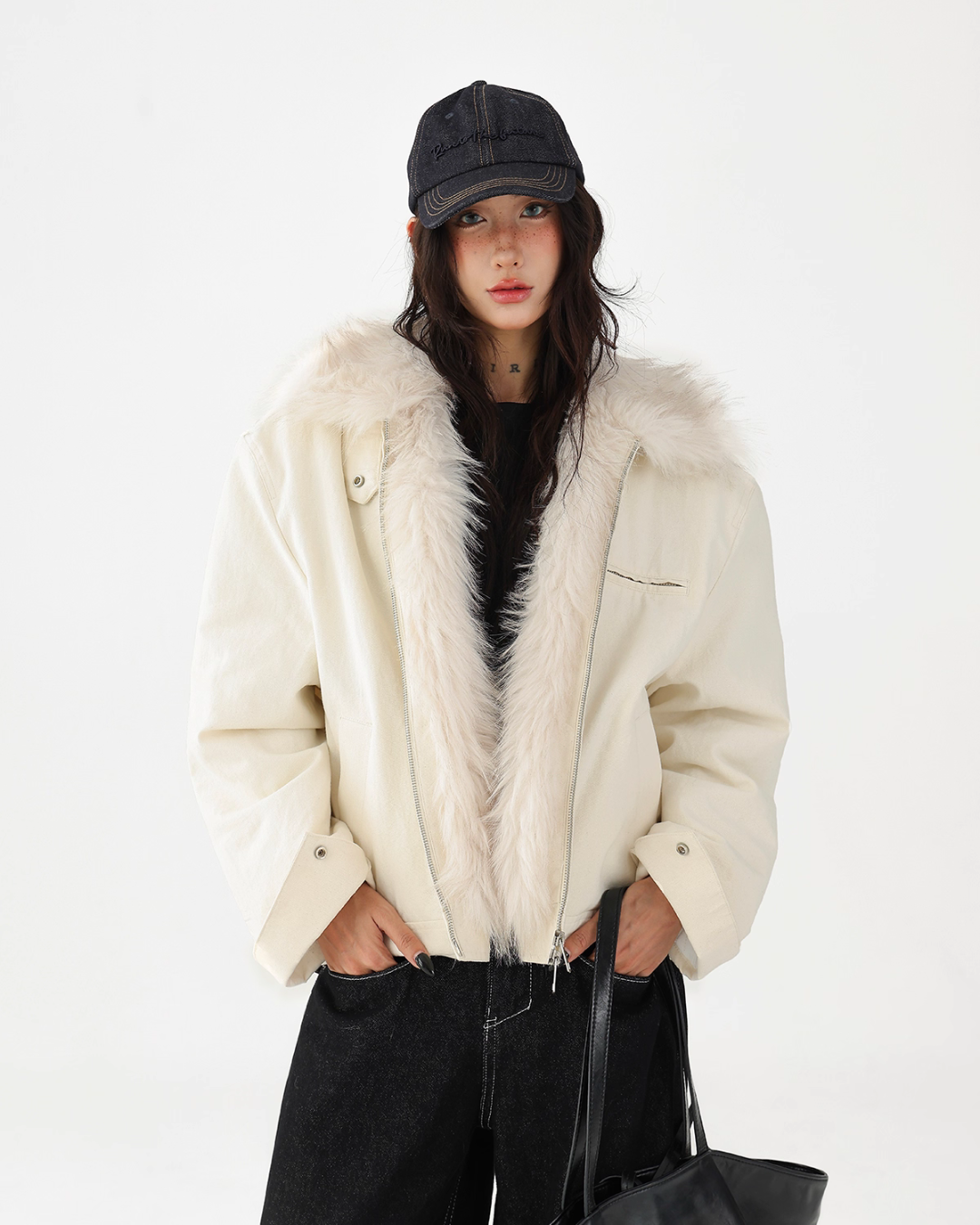 Fur Collar Quilted Jacket Fur Collar Quilted Jacket