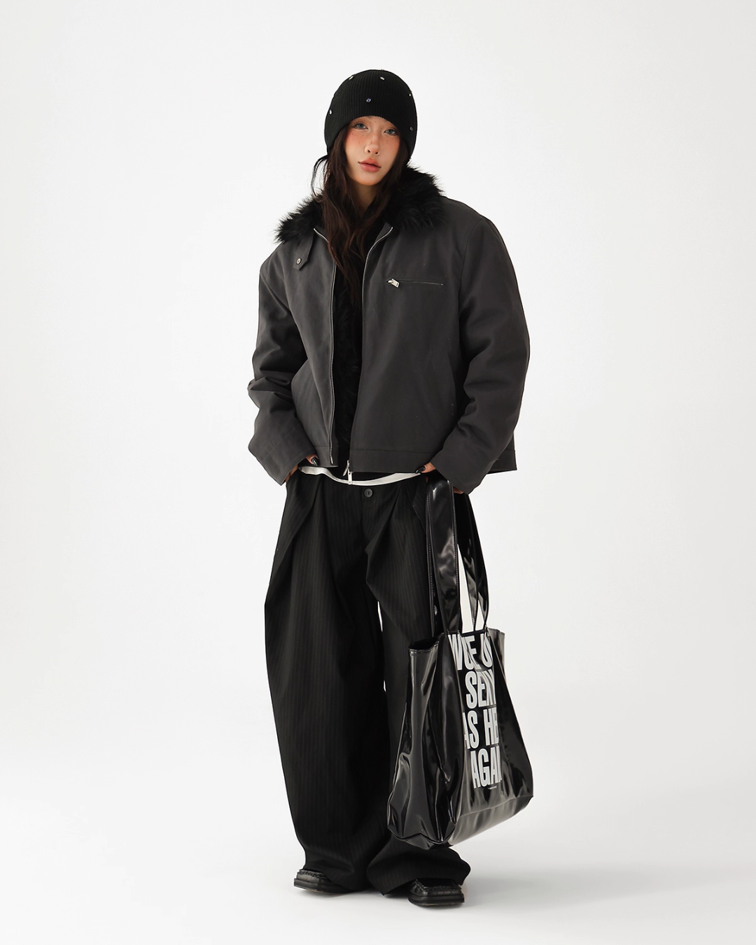 Fur Collar Quilted Jacket Fur Collar Quilted Jacket