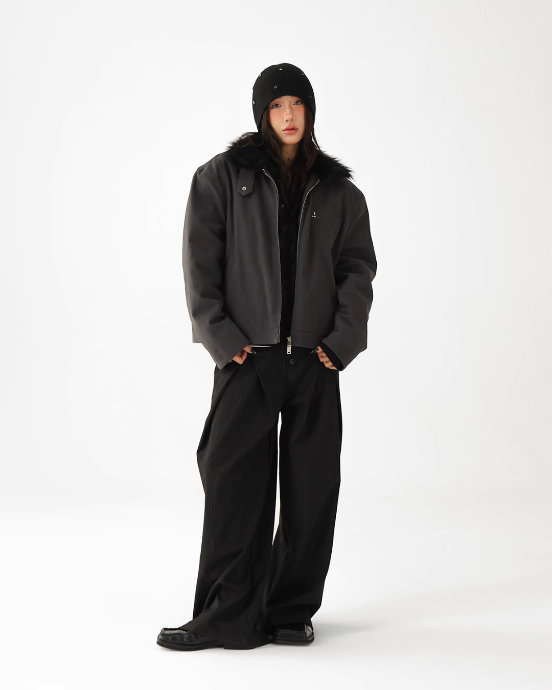 Fur Collar Quilted Jacket Fur Collar Quilted Jacket