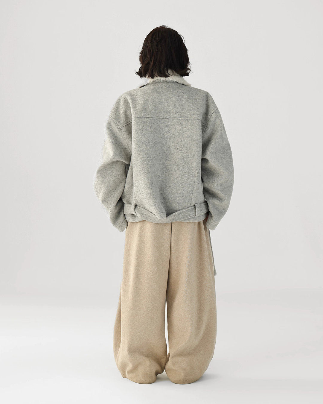 Fur Collar Trench Coat Fur Collar Trench Coat