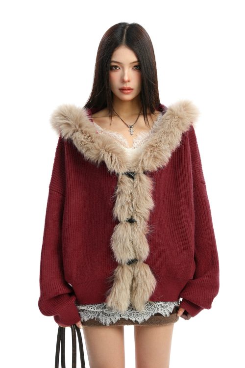 Fur Design Relax Knit