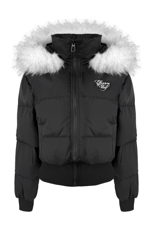 Fur Down Jacket / Flare Pants