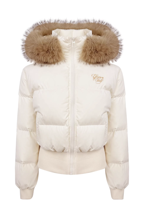 Fur Down Jacket / Flare Pants