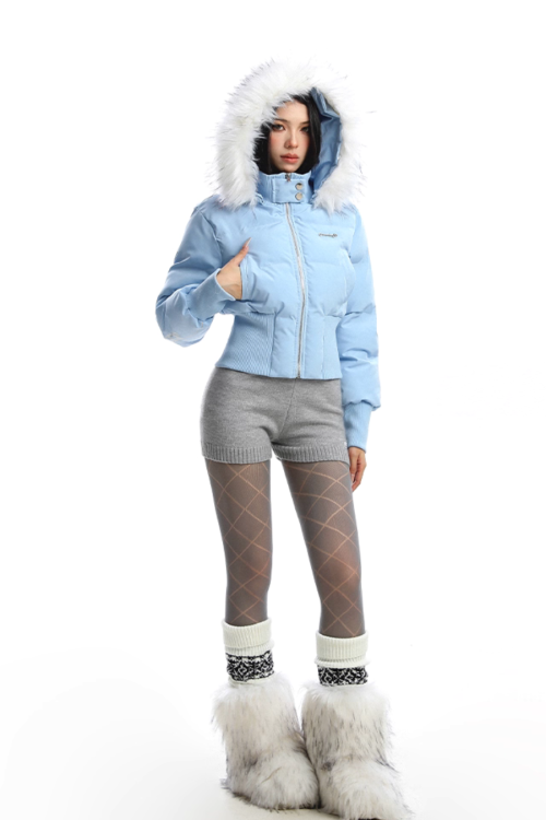 Fur Down Short Jacket