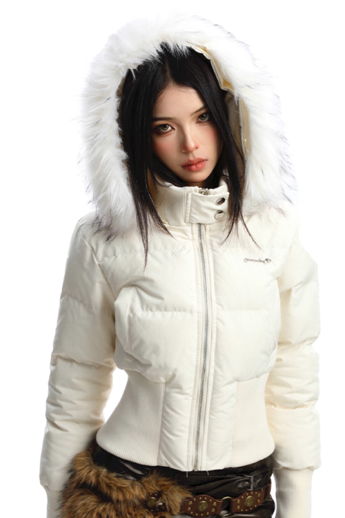 Fur Down Short Jacket