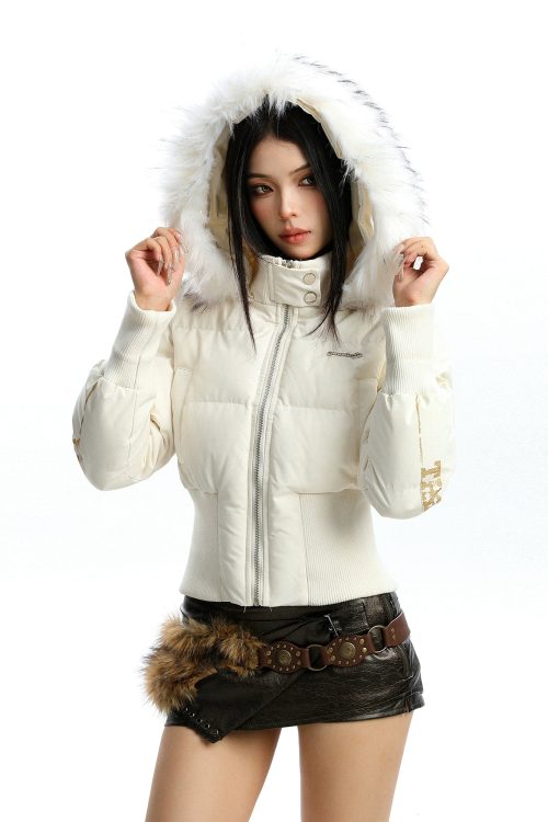 Fur Down Short Jacket
