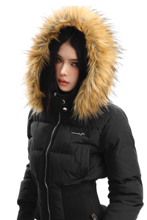 Fur Down Short Jacket