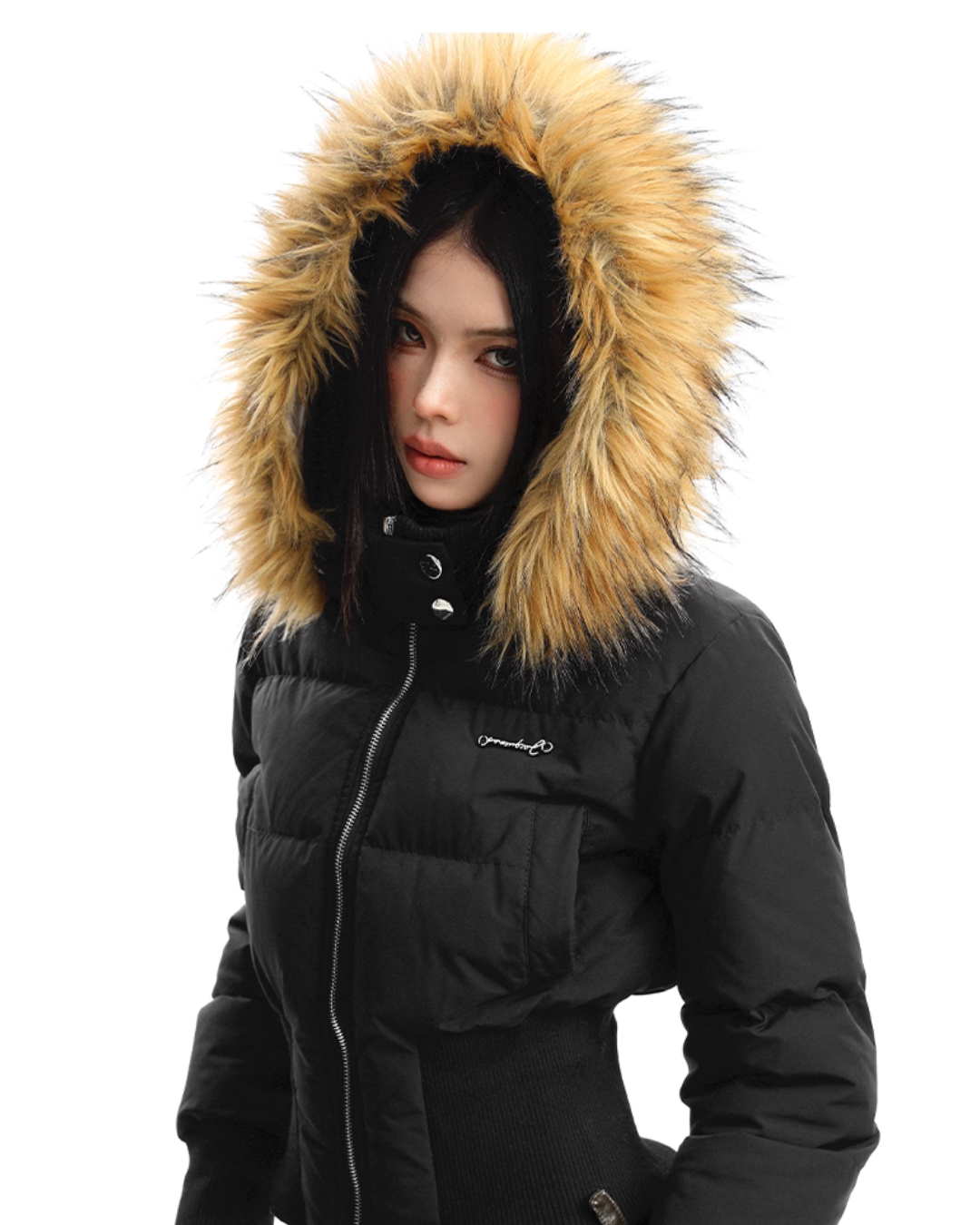 Fur Down Short Jacket Fur Down Short Jacket