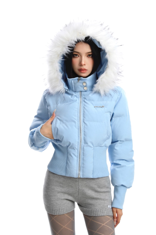 Fur Down Short Jacket