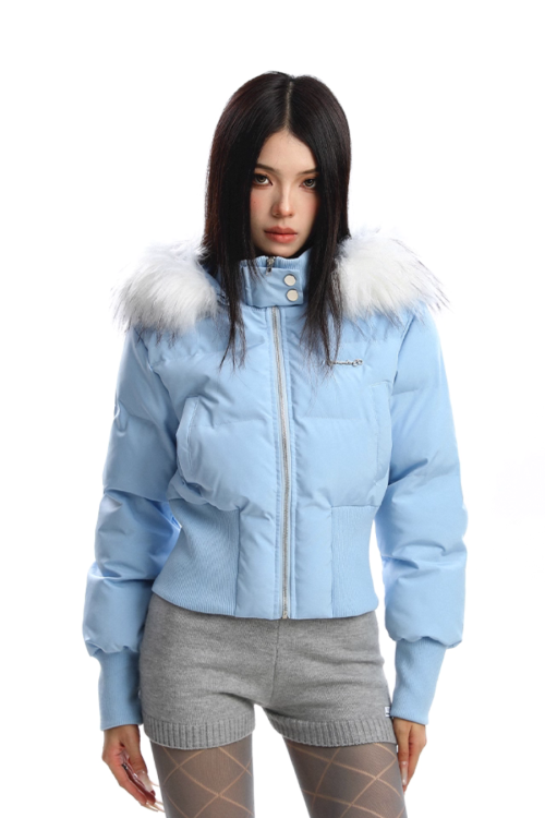 Fur Down Short Jacket