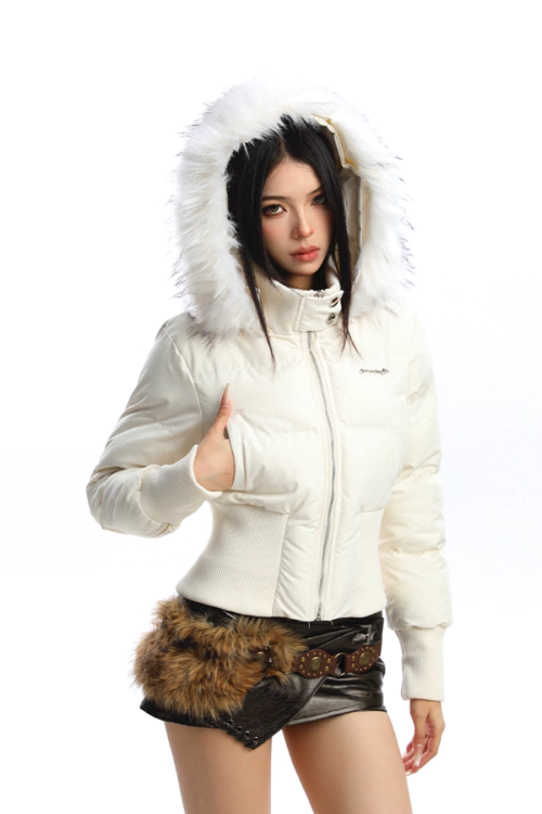 Fur Down Short Jacket
