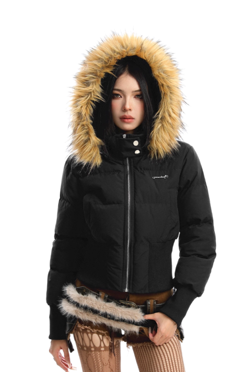 Fur Down Short Jacket