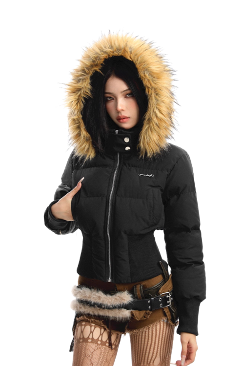 Fur Down Short Jacket
