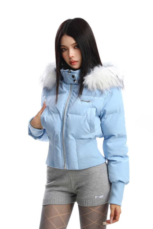 Fur Down Short Jacket