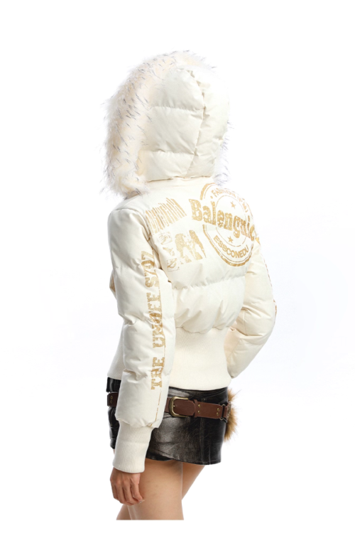 Fur Down Short Jacket