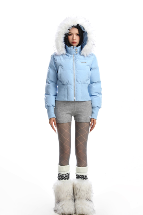 Fur Down Short Jacket
