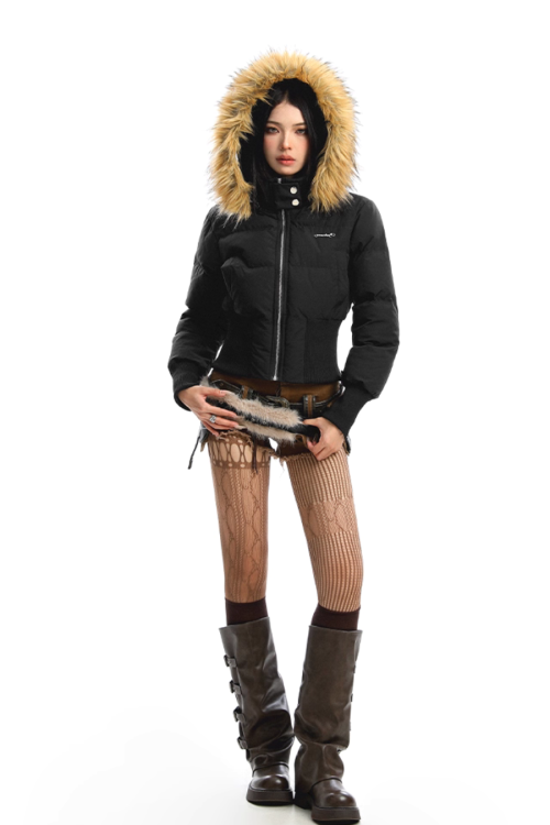 Fur Down Short Jacket