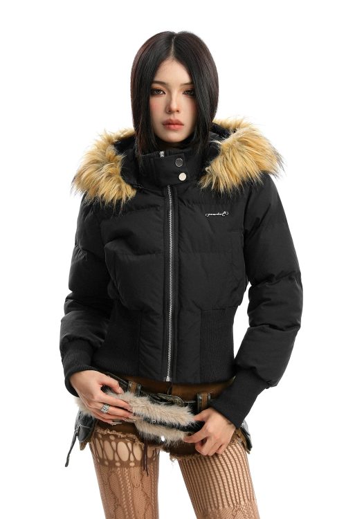 Fur Down Short Jacket