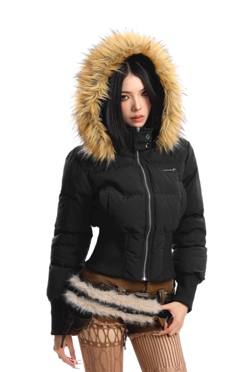 Fur Down Short Jacket