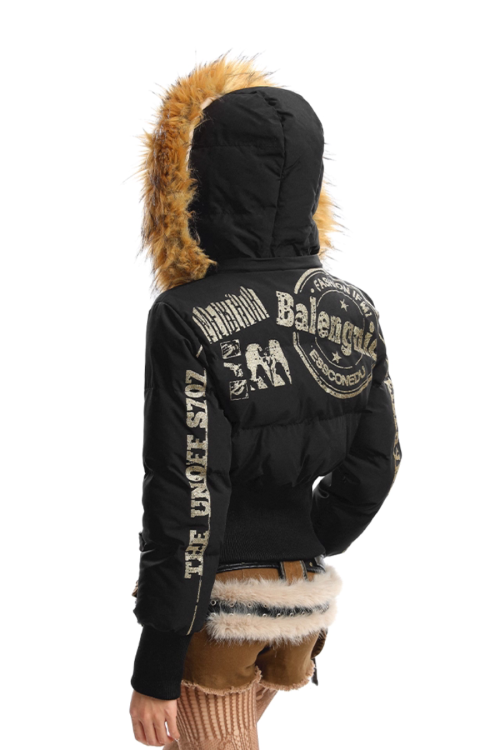 Fur Down Short Jacket