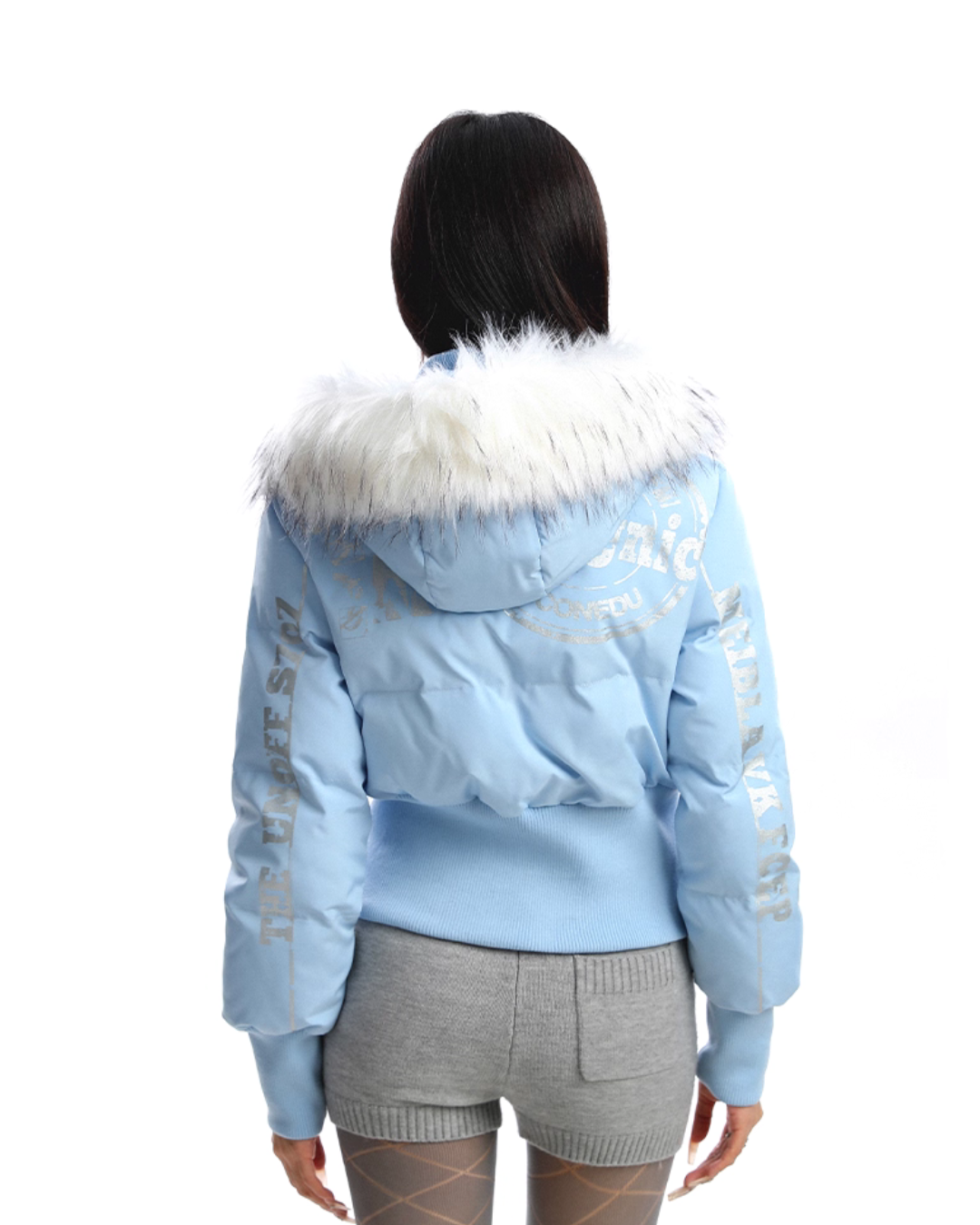 Fur Down Short Jacket Fur Down Short Jacket