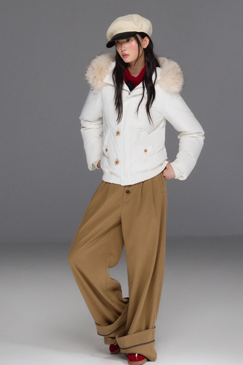 Fur Hood Down Jacket