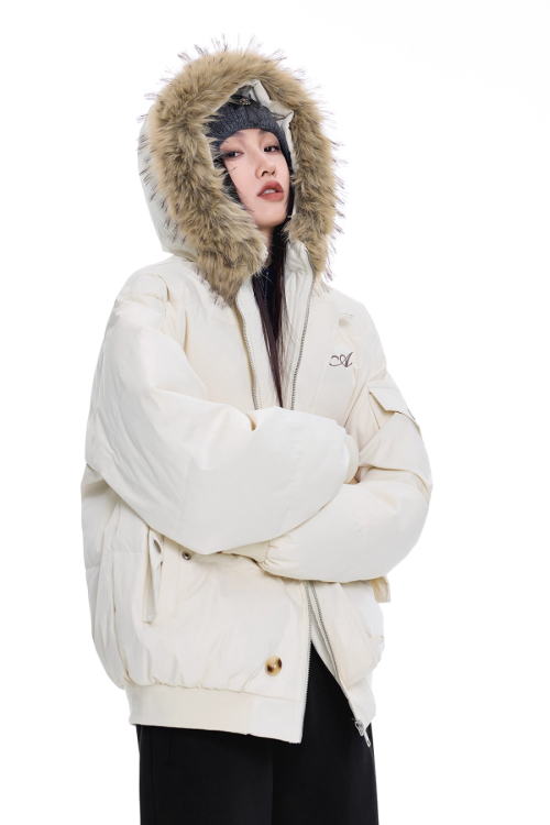 Fur Hood Down Jacket