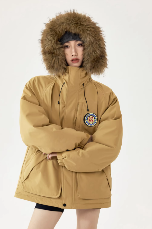 Fur Hood Down Jacket