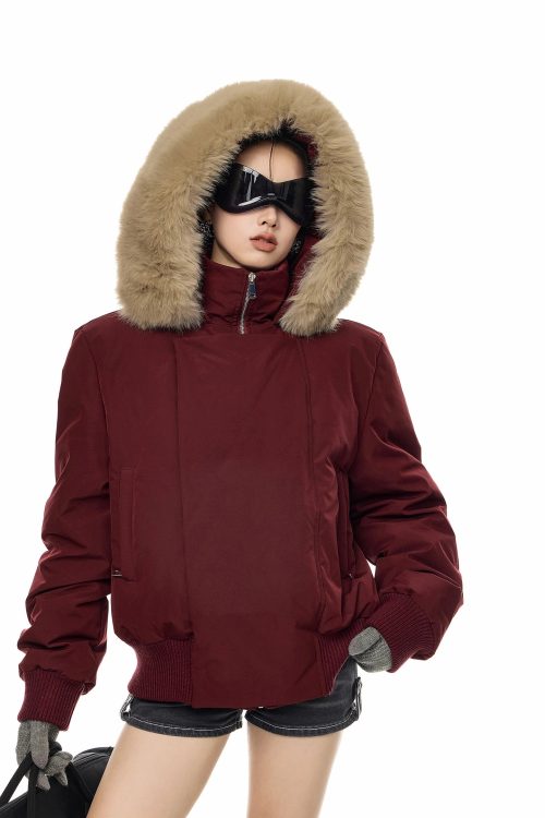 Fur Hood Down Jacket