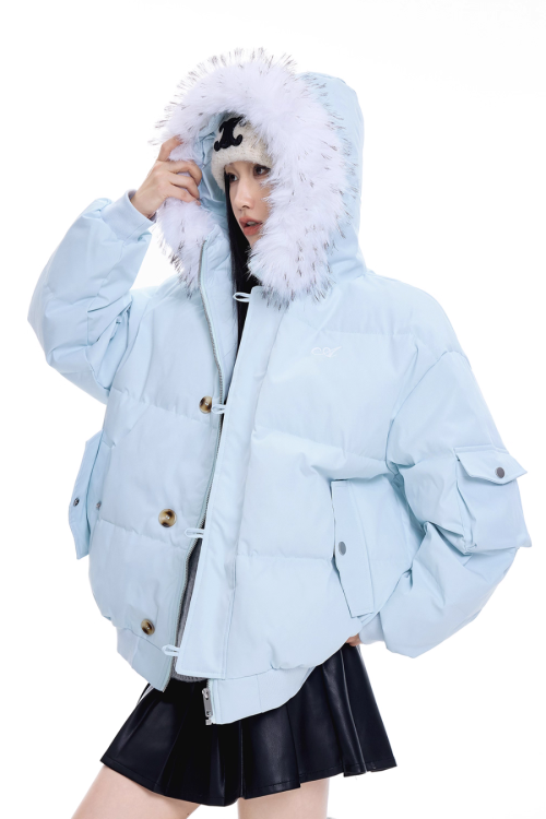 Fur Hood Down Jacket