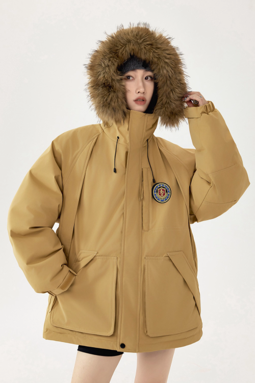 Fur Hood Down Jacket