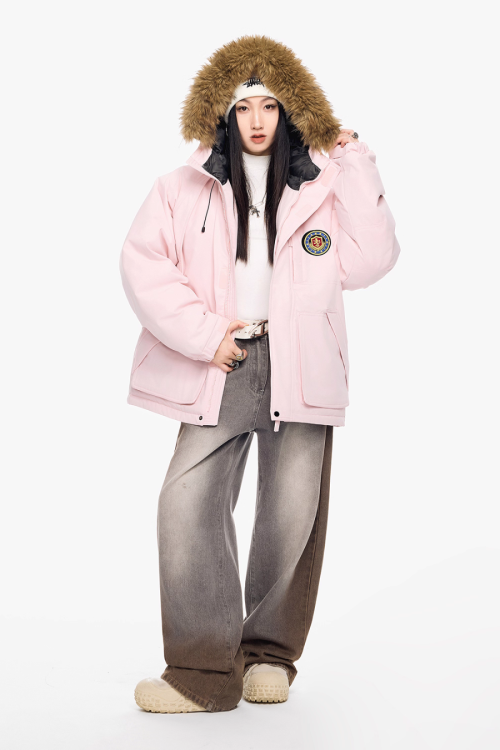 Fur Hood Down Jacket