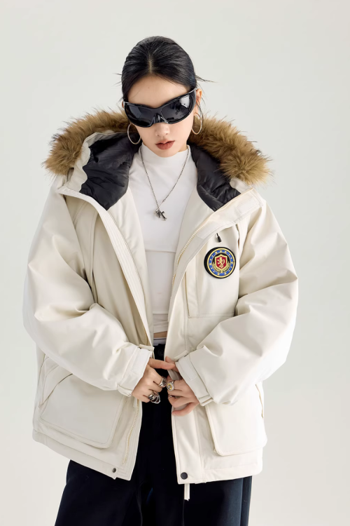 Fur Hood Down Jacket