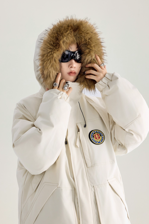 Fur Hood Down Jacket