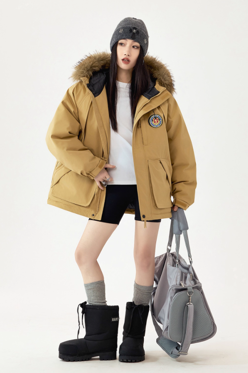 Fur Hood Down Jacket