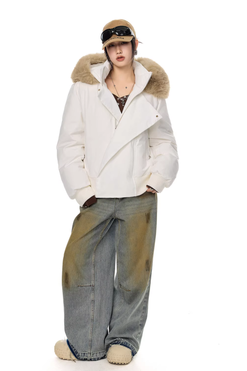 Fur Hood Down Jacket