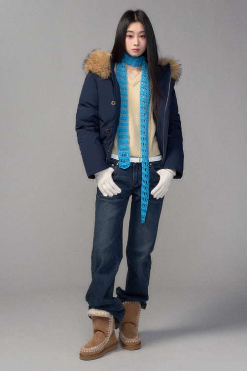 Fur Hood Down Jacket