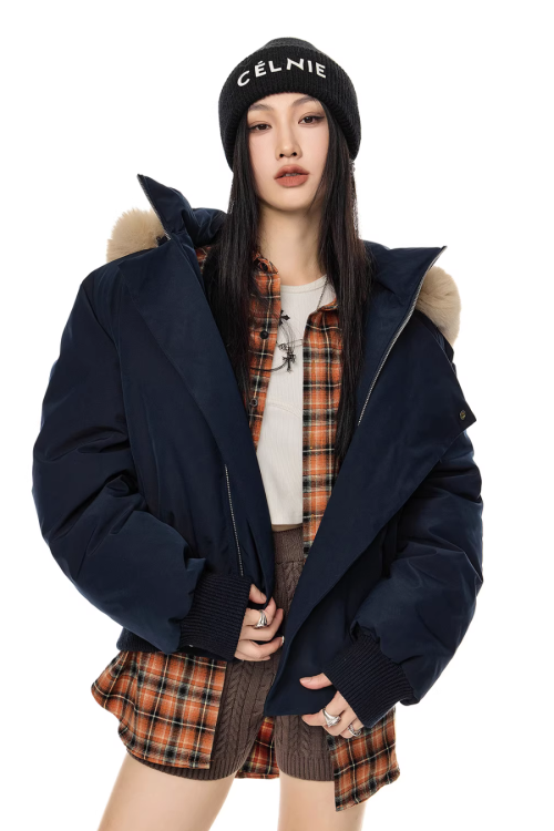 Fur Hood Down Jacket