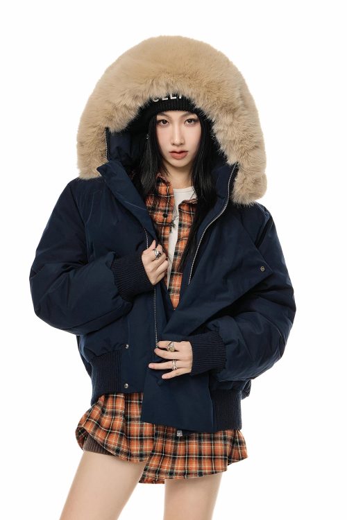 Fur Hood Down Jacket