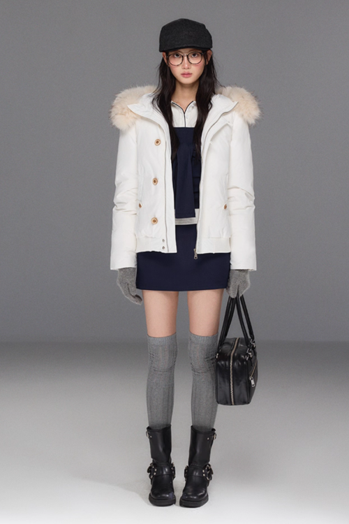 Fur Hood Down Jacket