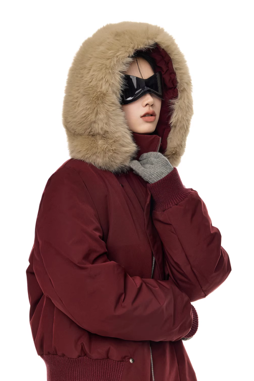 Fur Hood Down Jacket