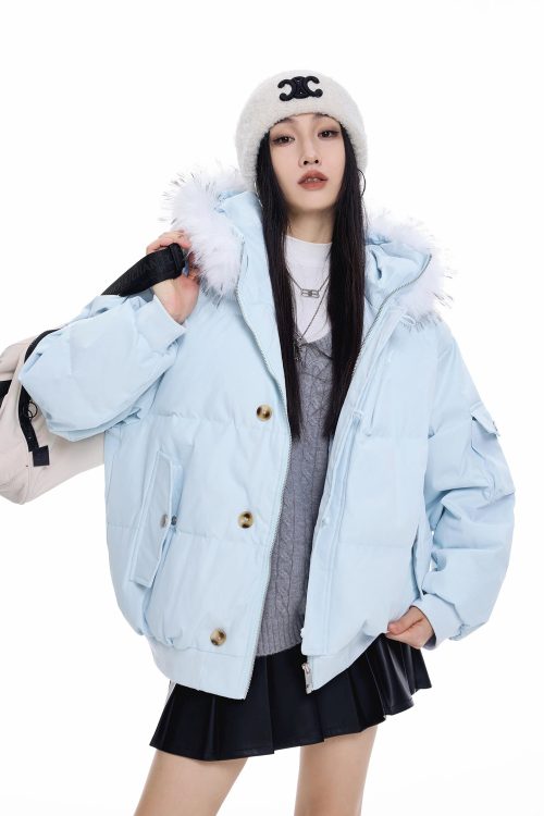 Fur Hood Down Jacket
