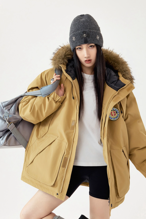 Fur Hood Down Jacket