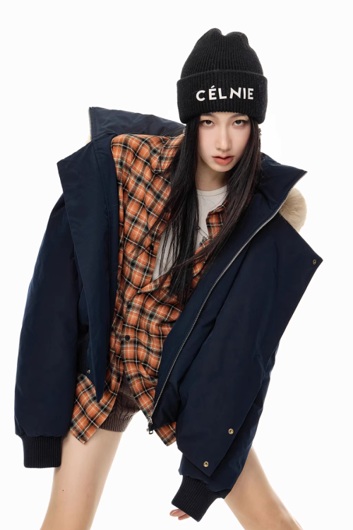 Fur Hood Down Jacket