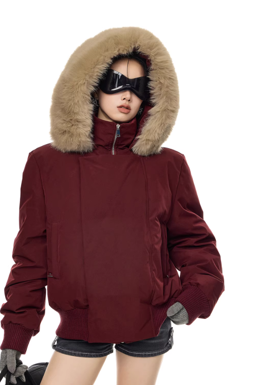 Fur Hood Down Jacket