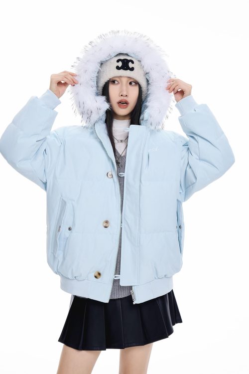 Fur Hood Down Jacket