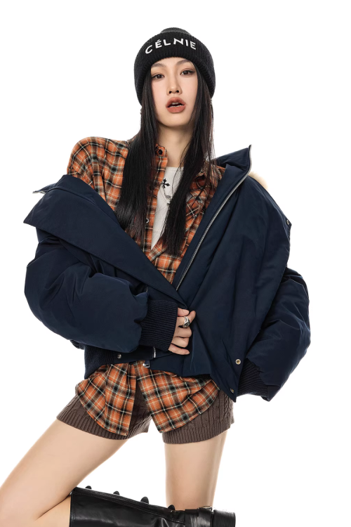 Fur Hood Down Jacket