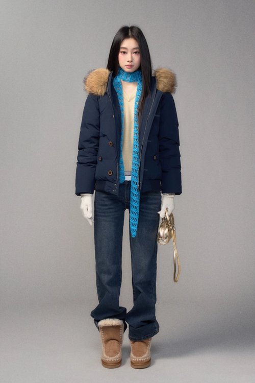 Fur Hood Down Jacket